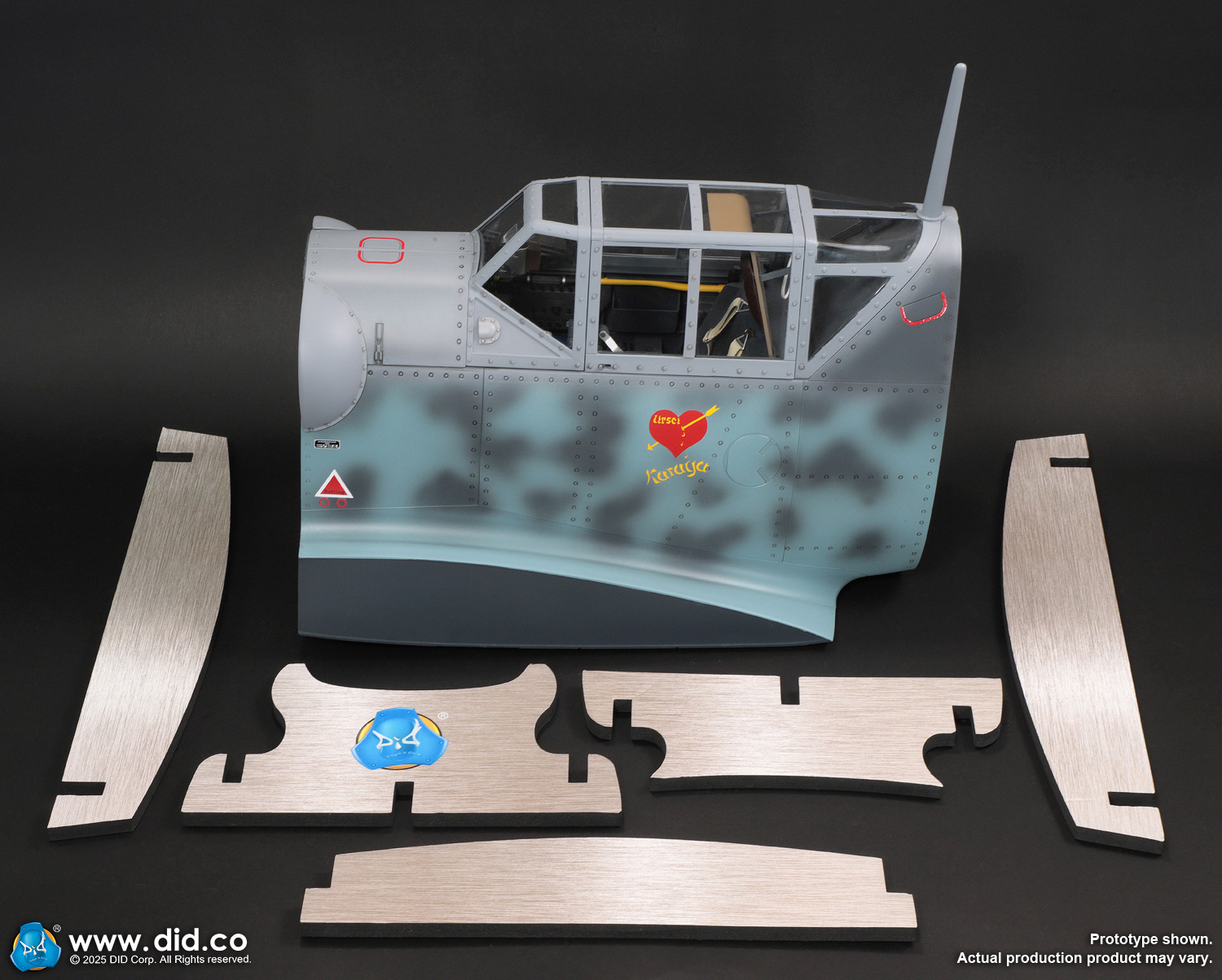 [สั่งจอง] DID 1/6 : WWII German - D80190 : Luftwaffe Ace Pilot – Erich Hartmann