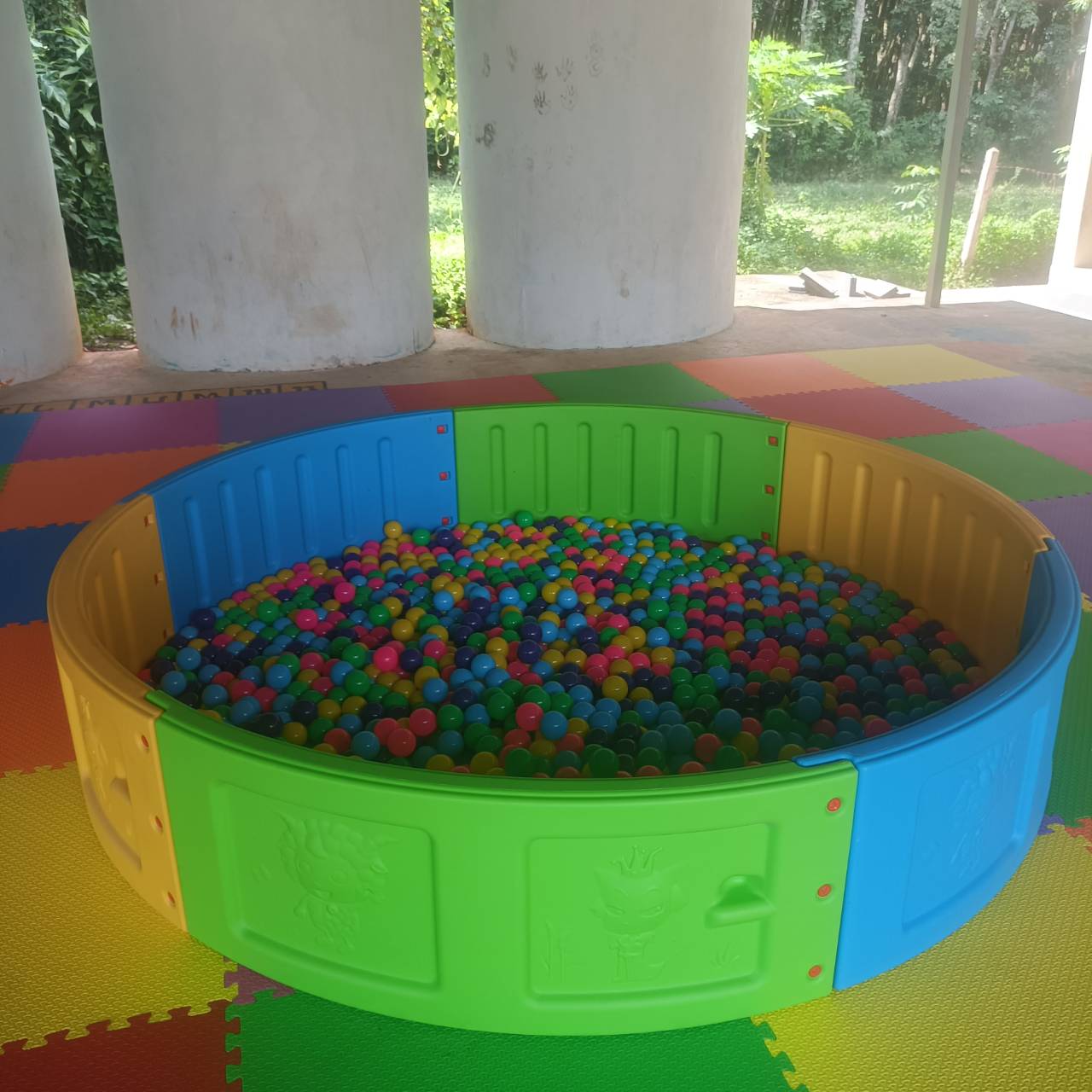 บ่อบอลกลม ,บ่อบอลพลาสติก,คอกกั้น, รั้วกั้นเด็ก, พร้อมส่ง คิดค่าส่งตามจริง