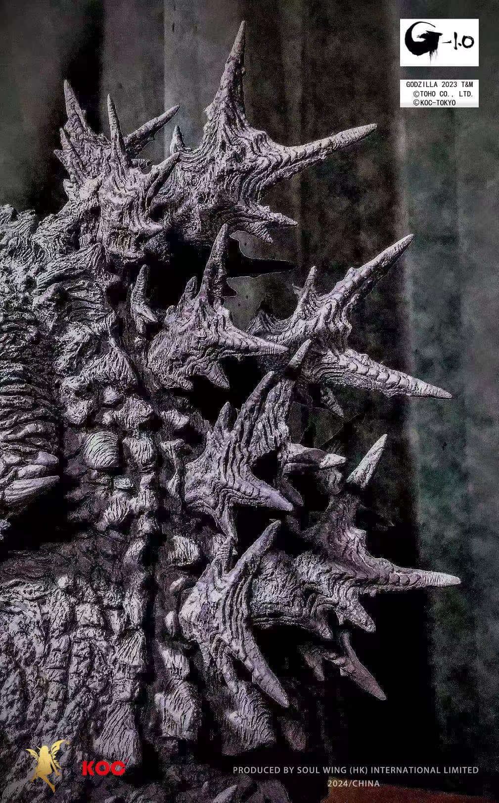 [สั่งจอง] Soulwing x KOC : Godzilla 2023 White Mold Kit
