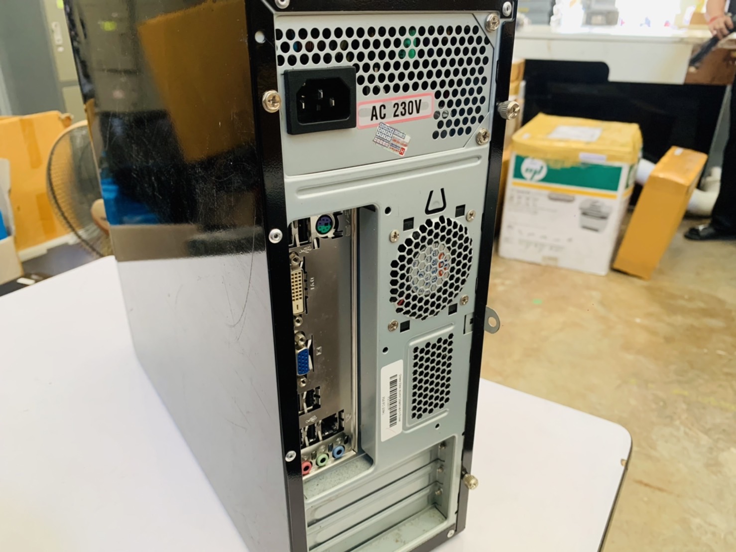 PC Case Gview New Atom คอมพิวเตอร์ตั้งโต๊ะ CPU i3-2100 Ram 4 GB HDD 500 GB