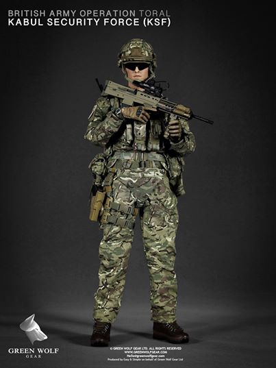 [สั่งจอง] EASY& SIMPLE 1/6 Green Wolf GWG 009 BRITISH ARMY (OP TORAL) AFGHANISTAN KSF