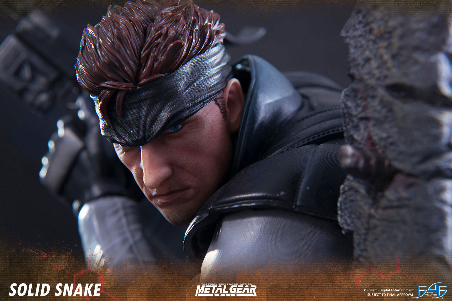 [สั่งจอง] First 4 Figures MGSSREG 17.5" : SOLID SNAKE (Regular Ver.)