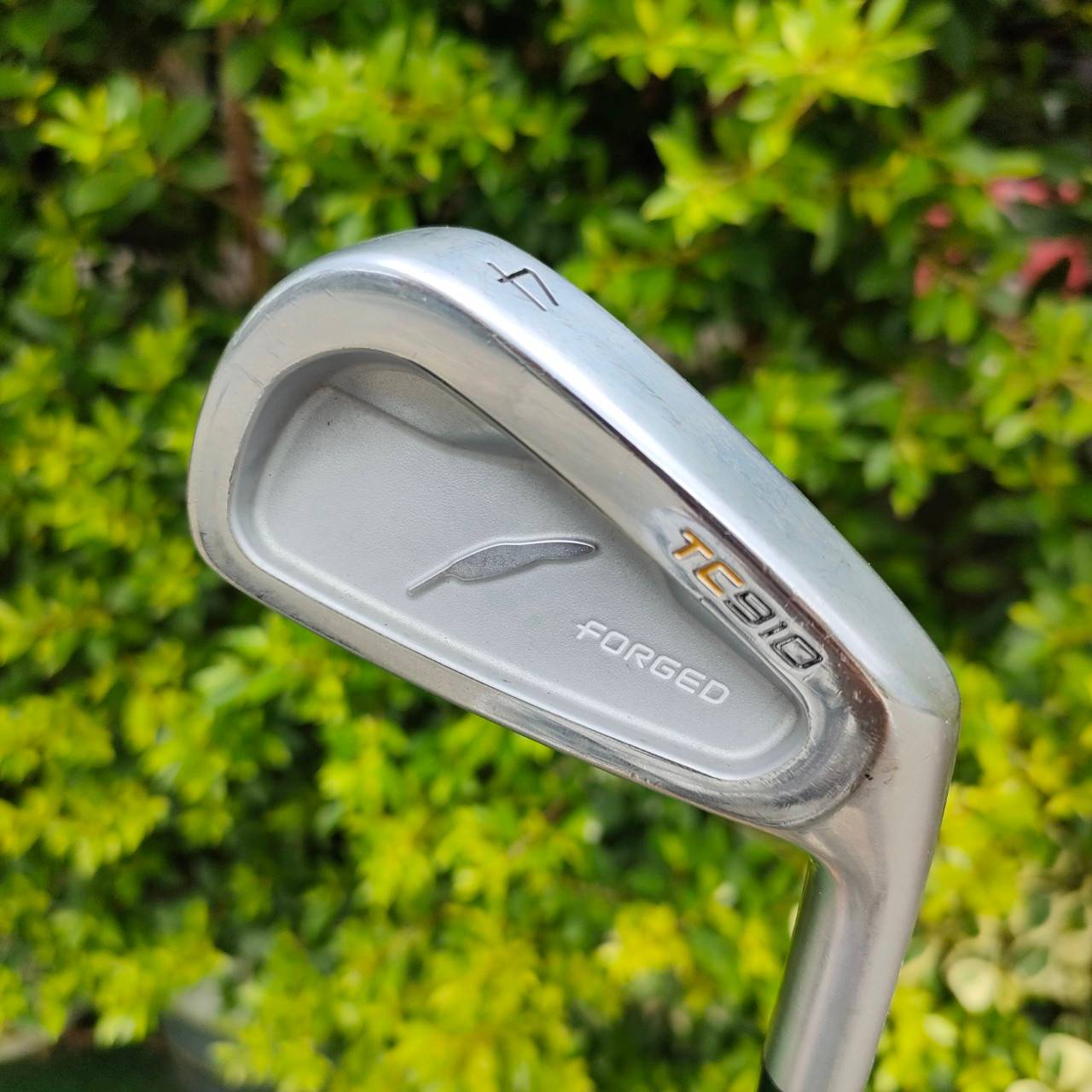 เหล็ก 4 FOURTEEN TC910 FORGED ก้าน DYNAMIC GOLD S200 เหล็ก FORGED พรีเมี่ยมญี่ปุ่น และมี CAVITY ลึกตีง่าย ทำบล๊านซ์ มีการกระจายน้ำหนักที่ดี ไม้กอล์ฟมือสอง ของแท้ BY NakaraLuxurious