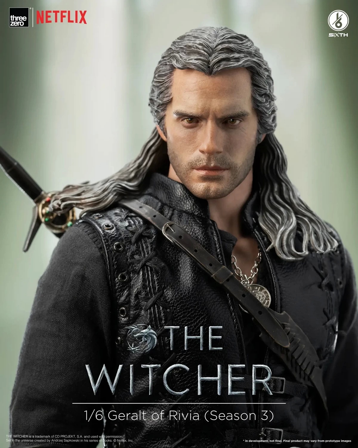 [สั่งจอง] Threezero 3Z05320W0 1/6 : Netflix The Witcher - Geralt of Rivia (Season 3)