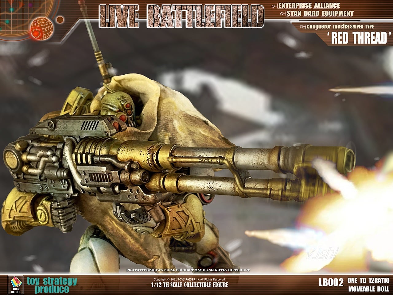 [สั่งจอง]TOYS RAIDER 1/12 : LIVE BATTLEFIELD - Conqueror Mech