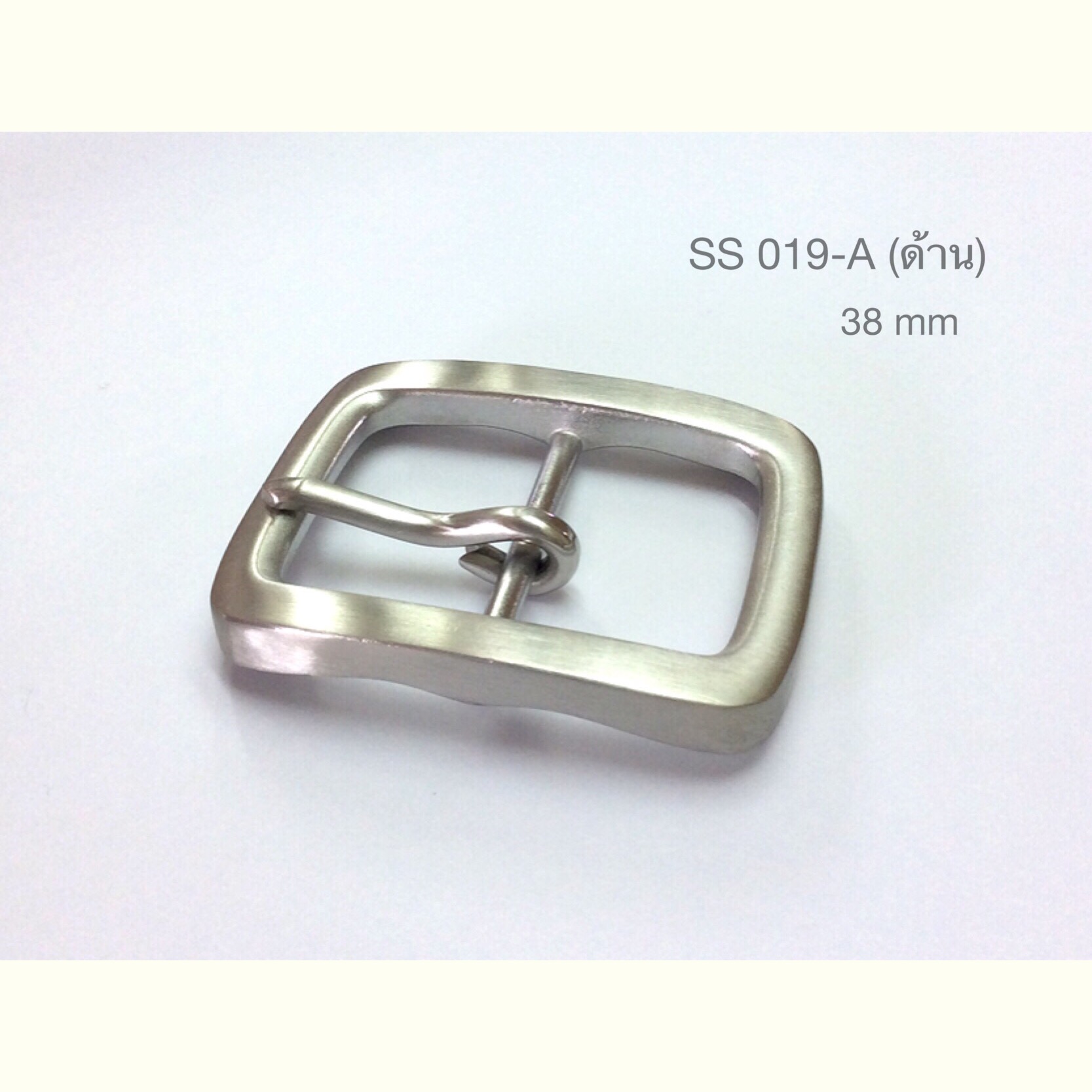 SS019-A หัวเข็มขัดเนื้อสเตนเลสแท้ขนาด 38มิล หรือ 1.5นิ้ว Leatherbrass**ราคาต่อชิ้น**