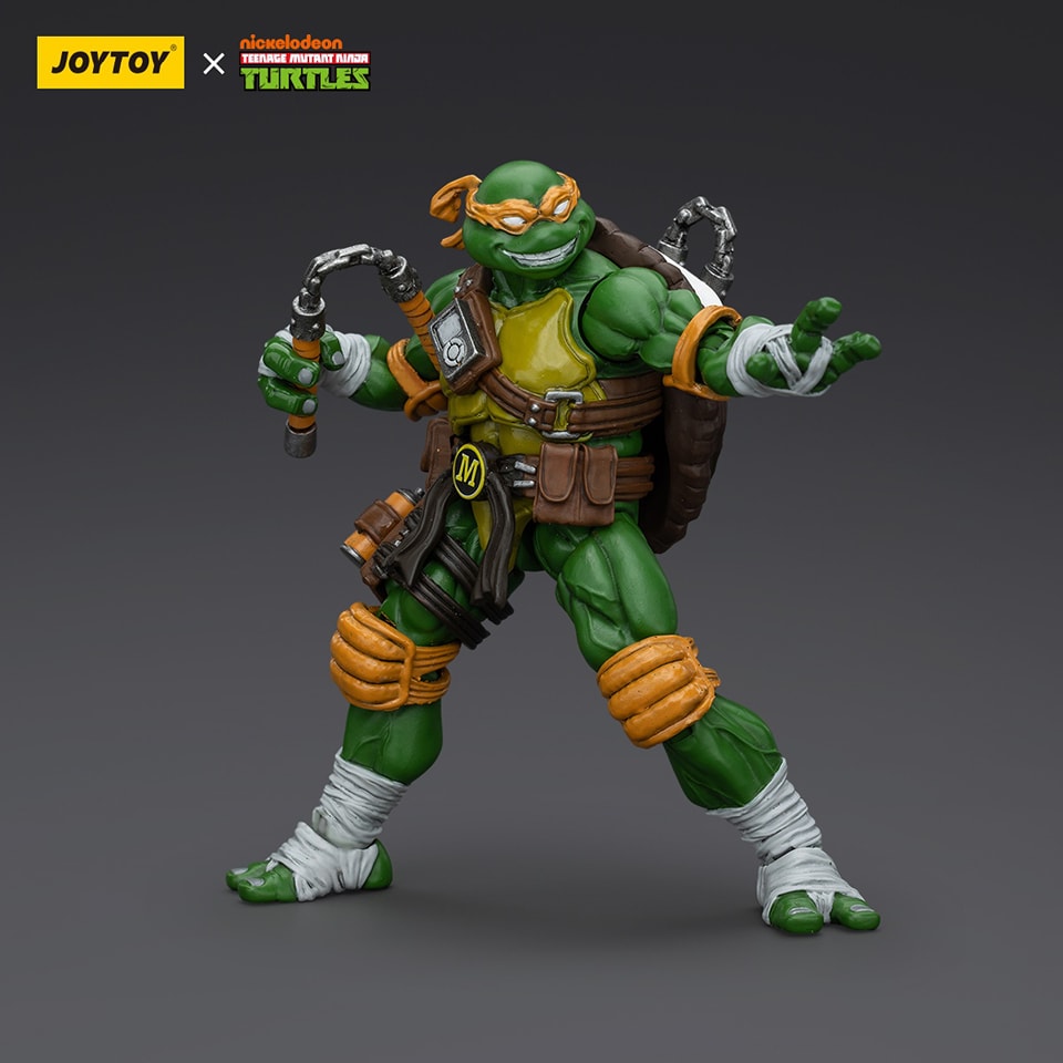 [พร้อมส่ง] "Joytoy 1/18 : TMNT Michelangelo JT6144"