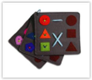 ชุดร้อยเชือกจับคู่ รูปทรงเรขา ของเล่นเสริมพัฒนาการ ,ของเล่นเสริมทักษะ,ของเล่นเด็ก, สื่อการสอนอนุบาล