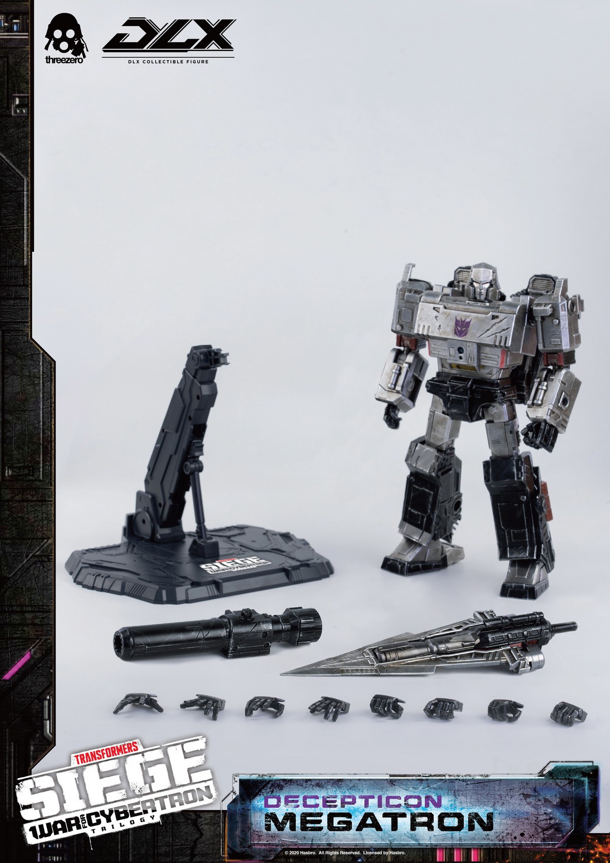 [สั่งจอง]Hasbro x Threezero 3Z0203 Transformers : DLX Decepticon - Megatron