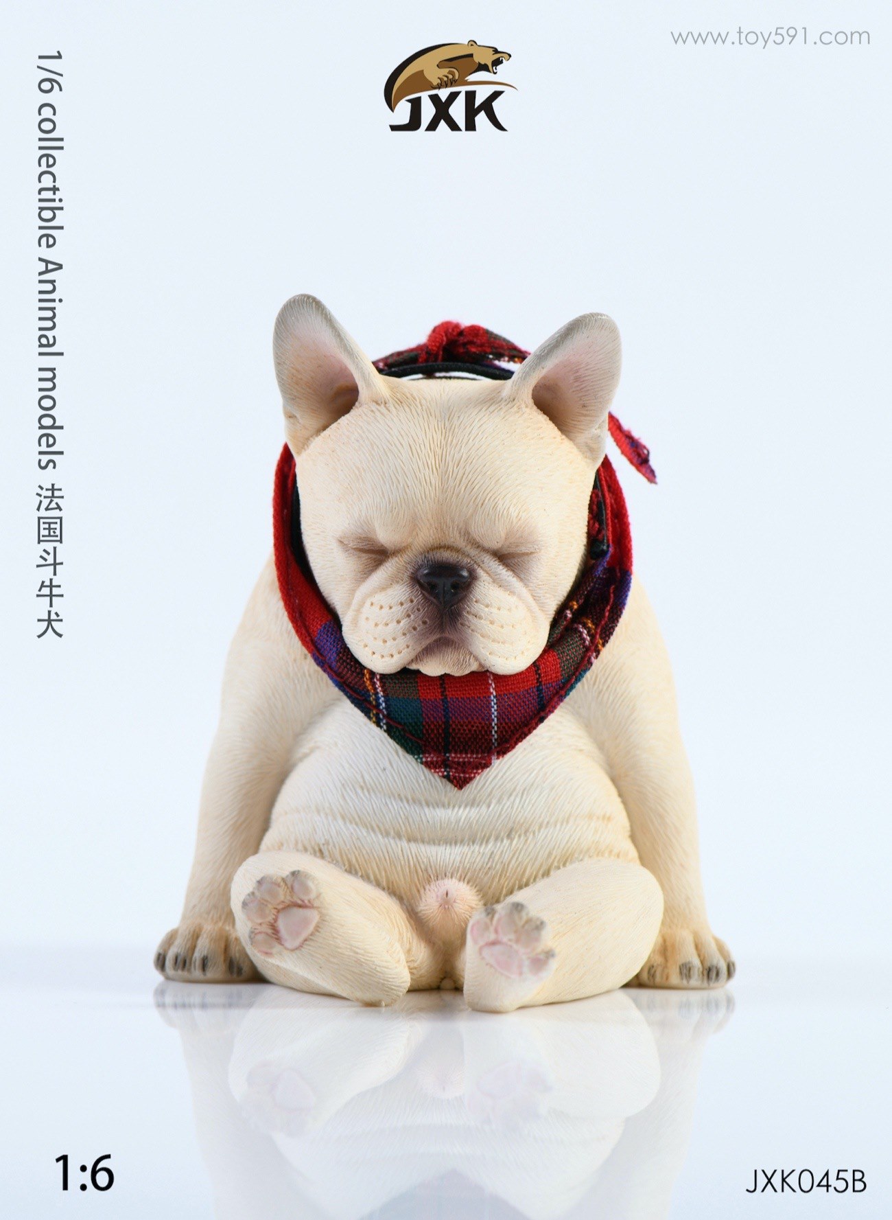 [สั่งจอง]JXK JXK045 1/6 : French bulldog