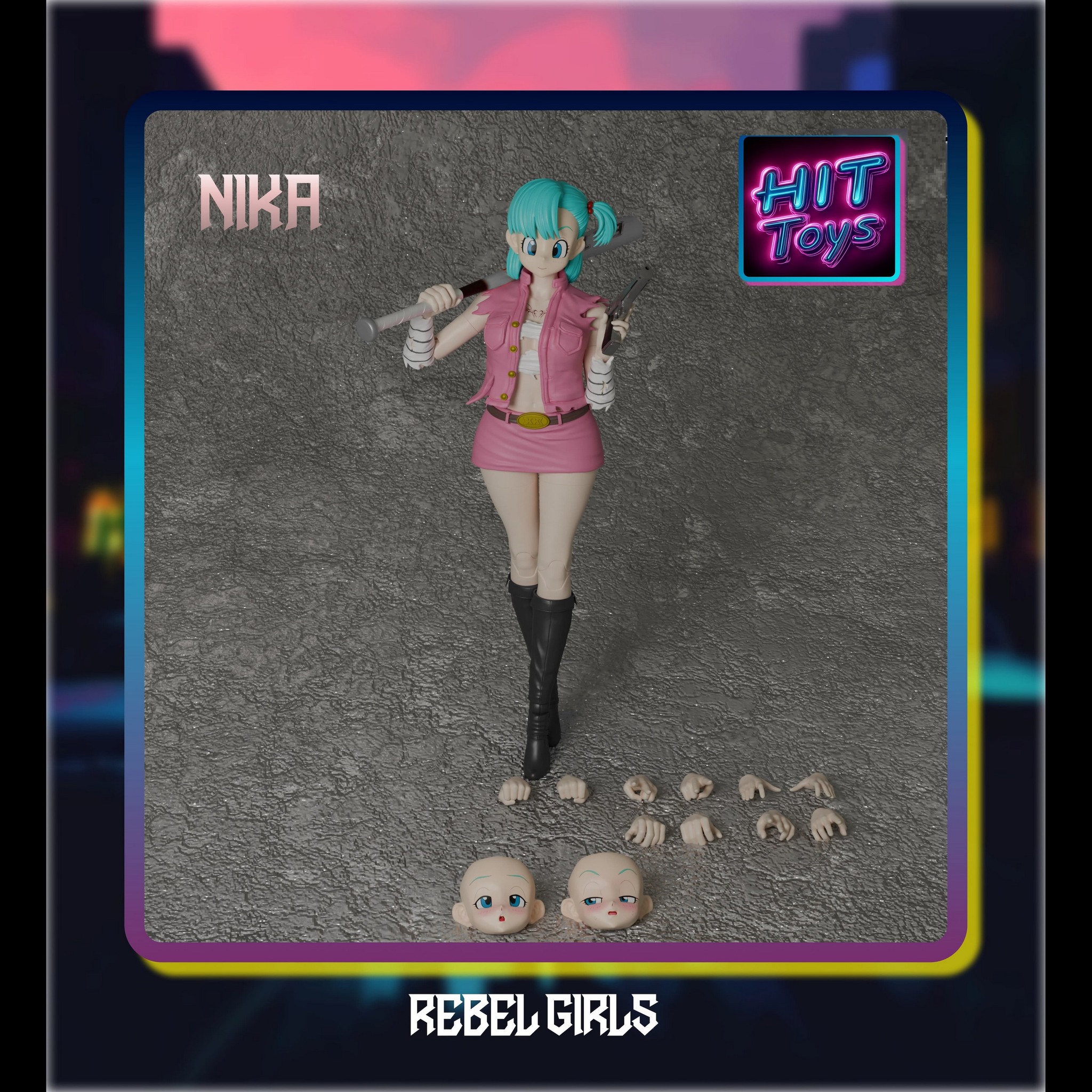 [สั่งจอง]HITToys 1/12 : Rebel Girls Series Wave One Vengenance