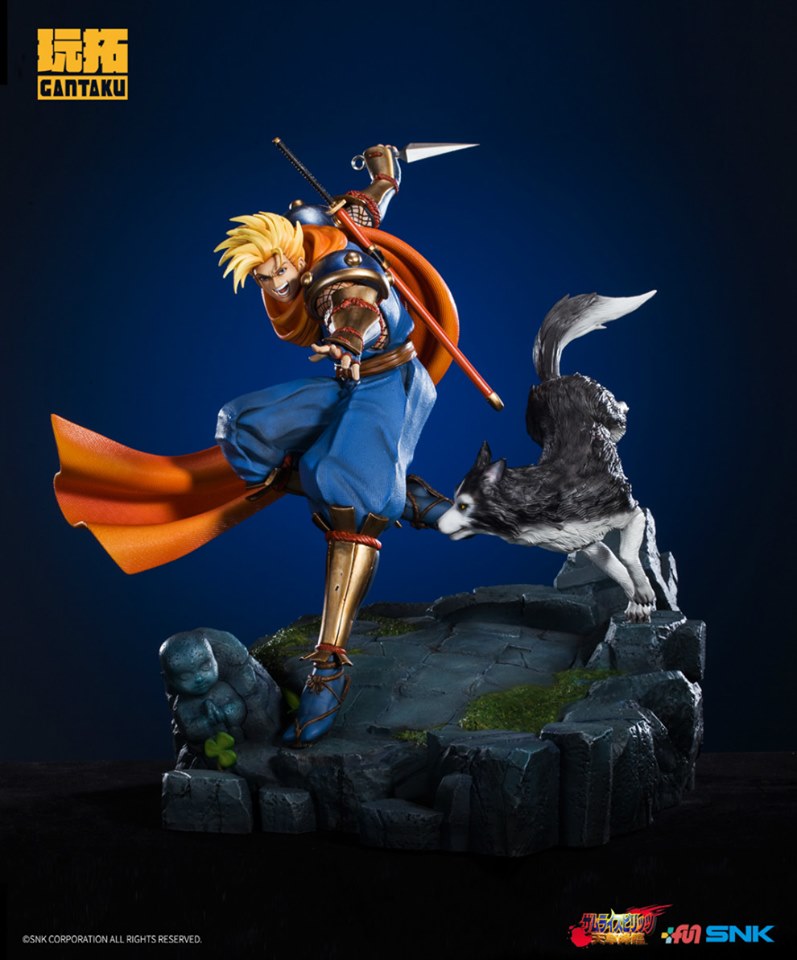 [สั่งจอง]Gantaku Studio- Samurai Shodown Ⅳ Galford D.Weiler 1/6 scale diorama