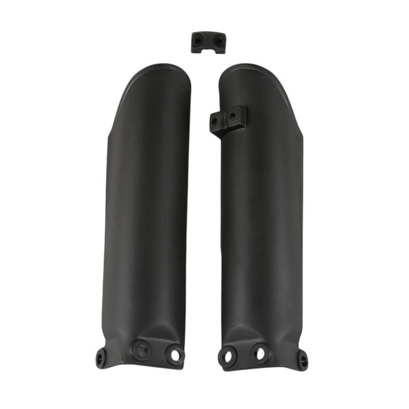 การ์ดโช้คหน้า UFO Plast Fork slider protectors Black - KTM 65SX 02-18 (ปี 19-25 ใส่ได้แต่ทรงไม่เหมือนกัน)