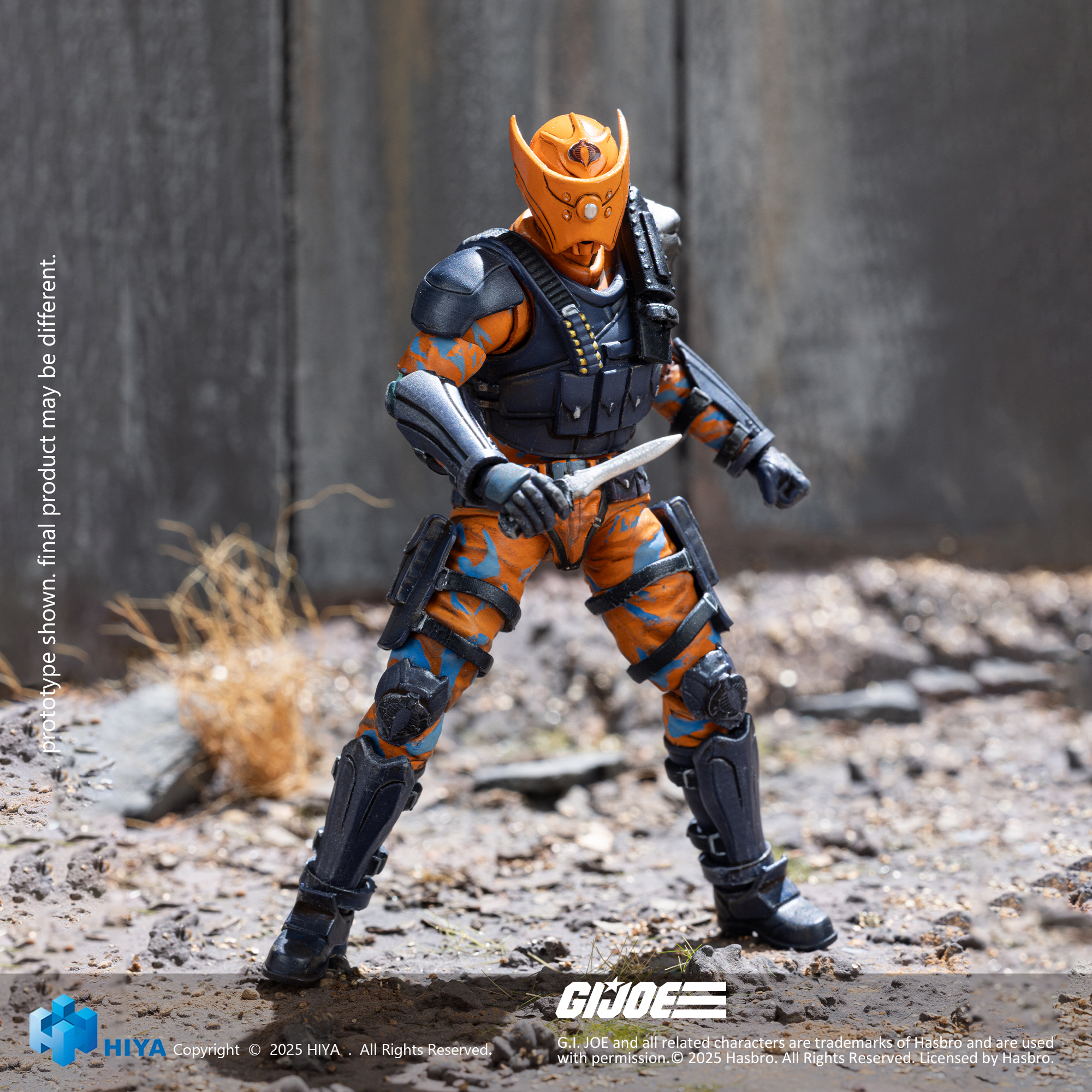[สั่งจอง]HIYA Toys EMG0186 1/18 : G.I.Joe - Alley Viper