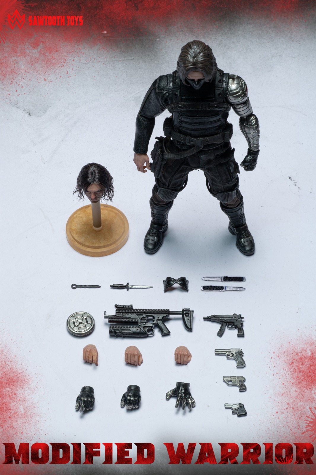 [สั่งจอง] SAWTOOTH TOYS STM-20253 1/12 : Modified Warrior