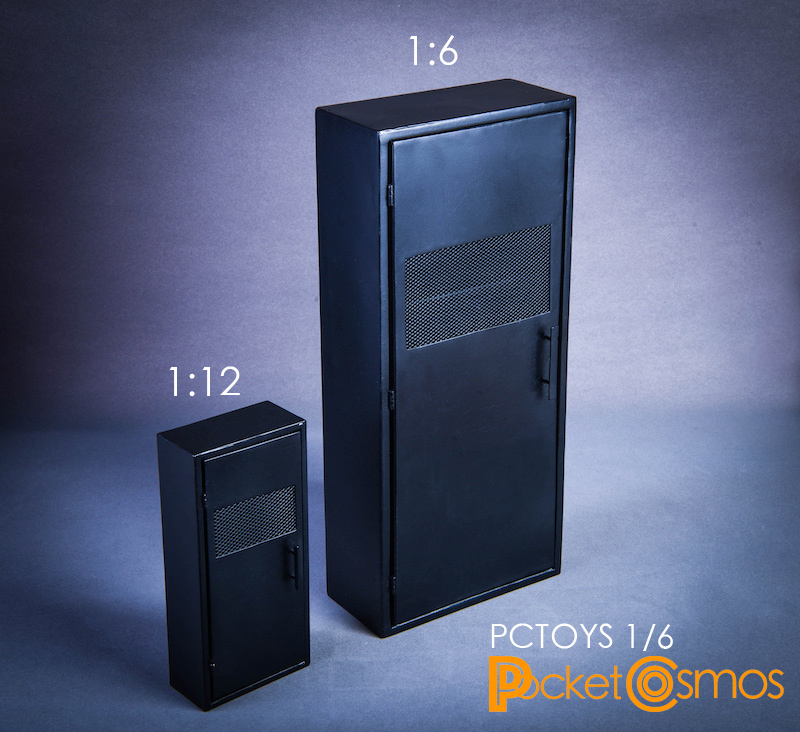 [สั่งจอง] PCTOYS PC007 PC008 1/6 & 1/12 metal weapons cabinets 2.0 lockers