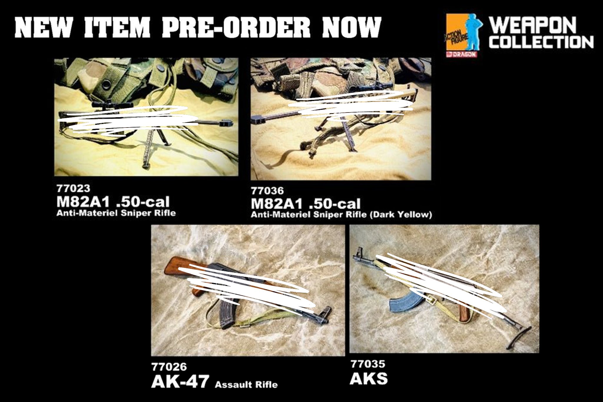[สั่งจอง]Veyron DML 1/6 : Weapon Collection
