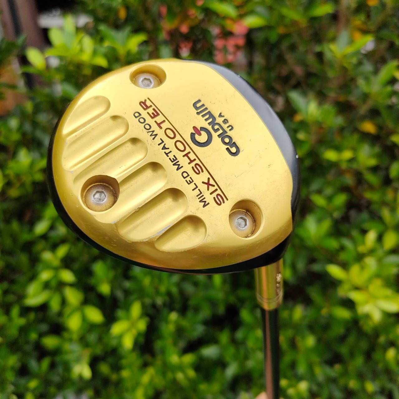 FW 5 GOLDWIN SIX SHOOTER ก้าน AVDP SYSTEM FLEX FIRM สีทองสวยคลาสสิค ตีง่าย ตีไกลมากๆครับ