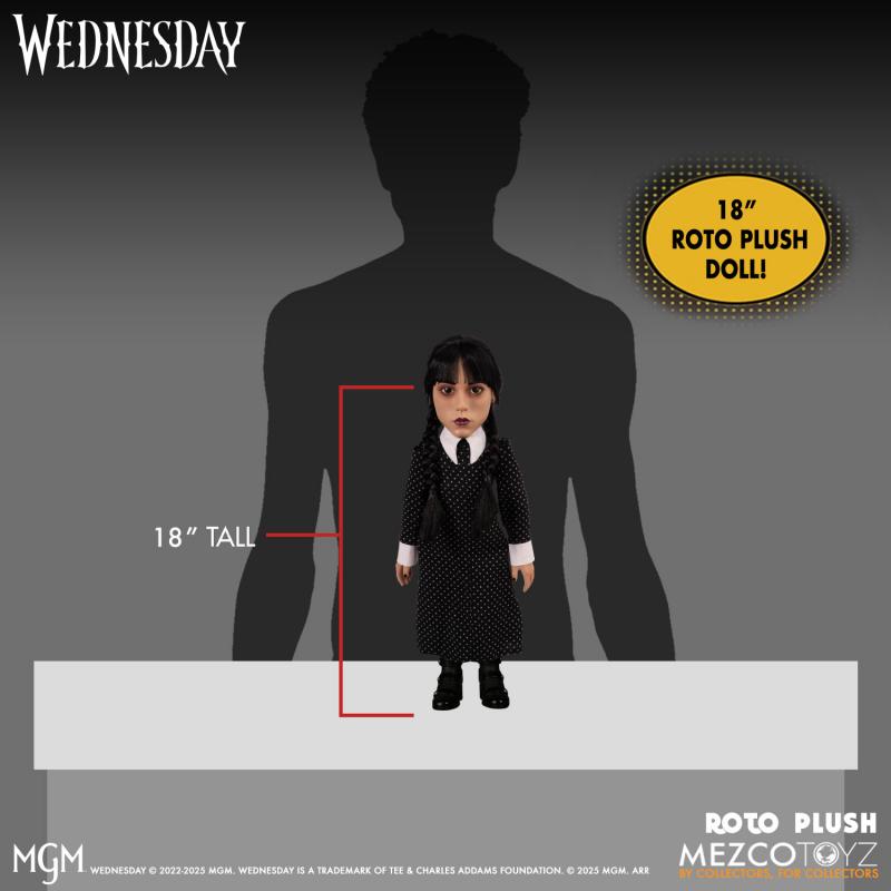 [สั่งจอง]Mezco Toyz : MDS Roto Plush - Wednesday (18นิ้ว)