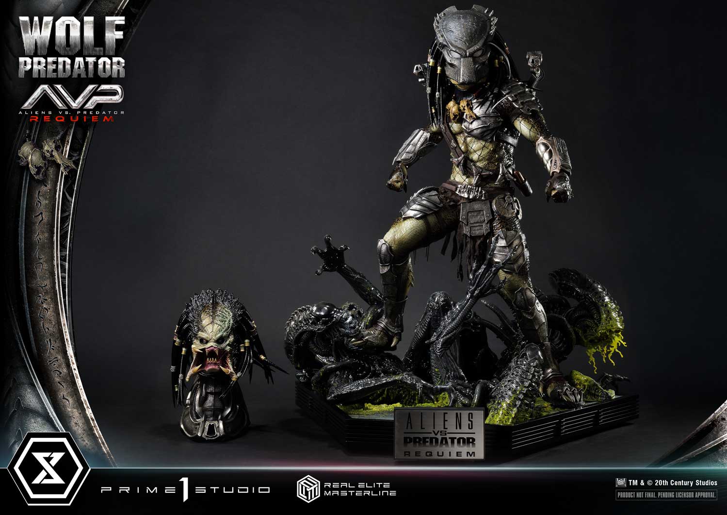 [สั่งจอง]Prime 1 Studio : Wolf Predator (Aliens vs. Predator: Requiem)