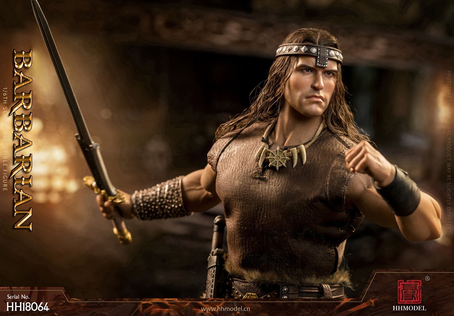 [สั่งจอง]HHMODEL & HAOYUTOYS HH18064 1/6 : Imperial Legion - Barbarian