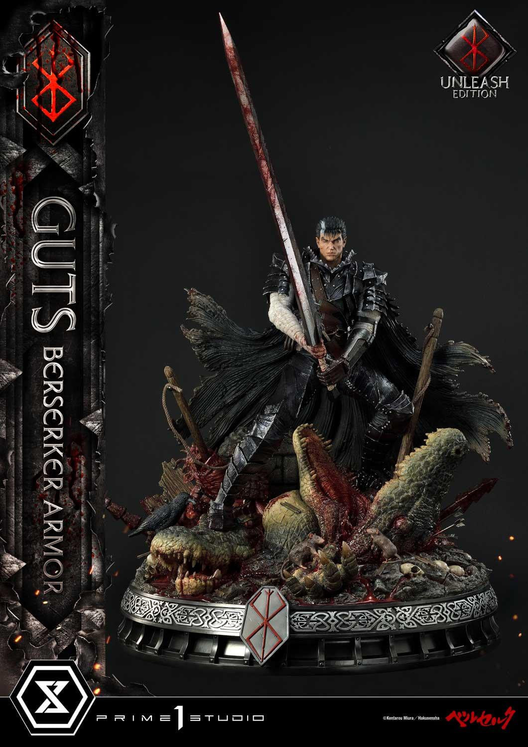 [สั่งจอง]Prime 1 Studio UPMBR-17: Guts Berserker Armor Unleash Edition (Standard Ver.)