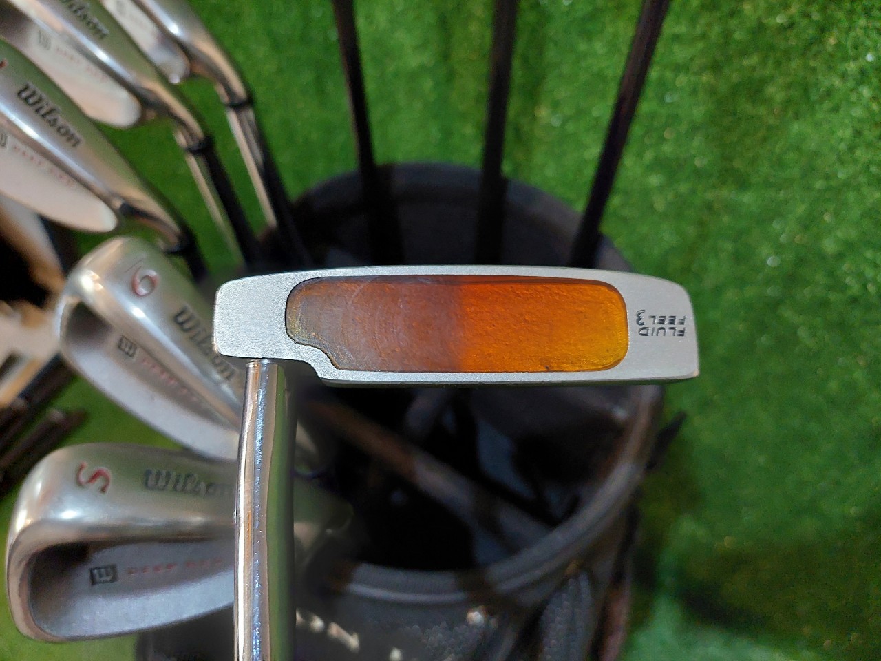 ไม้กอล์ฟครบชุดสุดพรีเมี่ยม WILSON DEEPRED ชุดเหล็กเป็นรุ่น FAT SHAFT