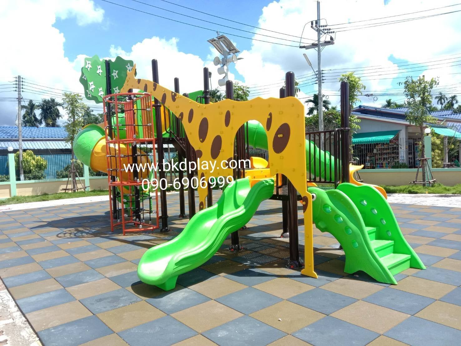เครื่องเล่นสนาม กลางแจ้ง, ชุดยีราฟในสวนสัตว์ซาฟารี สนามเด็กเล่น ,เครื่องเล่นสนามกลางแจ้งในร่มราคาถูก, เครื่องเล่นสนามปฐมวัย, playground, outdoorplayground ,ครุภัณฑ์สนามเด็กเล่น, สพฐ,โครงการโรงเรียนประชารัฐ playground,สไลเดอร์,ของเล่นเสริมพัฒนาการ,เครื่องเ