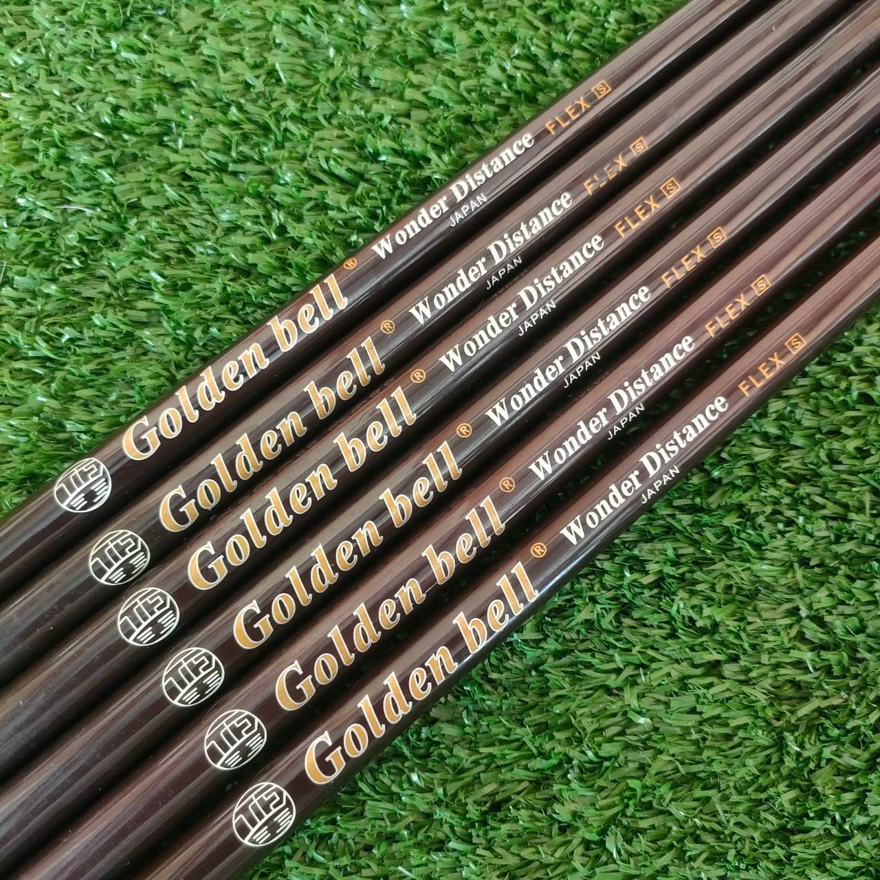 ก้าน GOLDEN BELL WONDEN DISTANCE FLEX S ก้านสำหรับใส่ชุดเหล็ก สุดพรีเมี่ยมจากประเทศญี่ปุ่น กราไฟต์พรีเมี่ยม 100% HIGH MODULUS มือหนึ่ง ของแท้ BY NakaraLuxurious