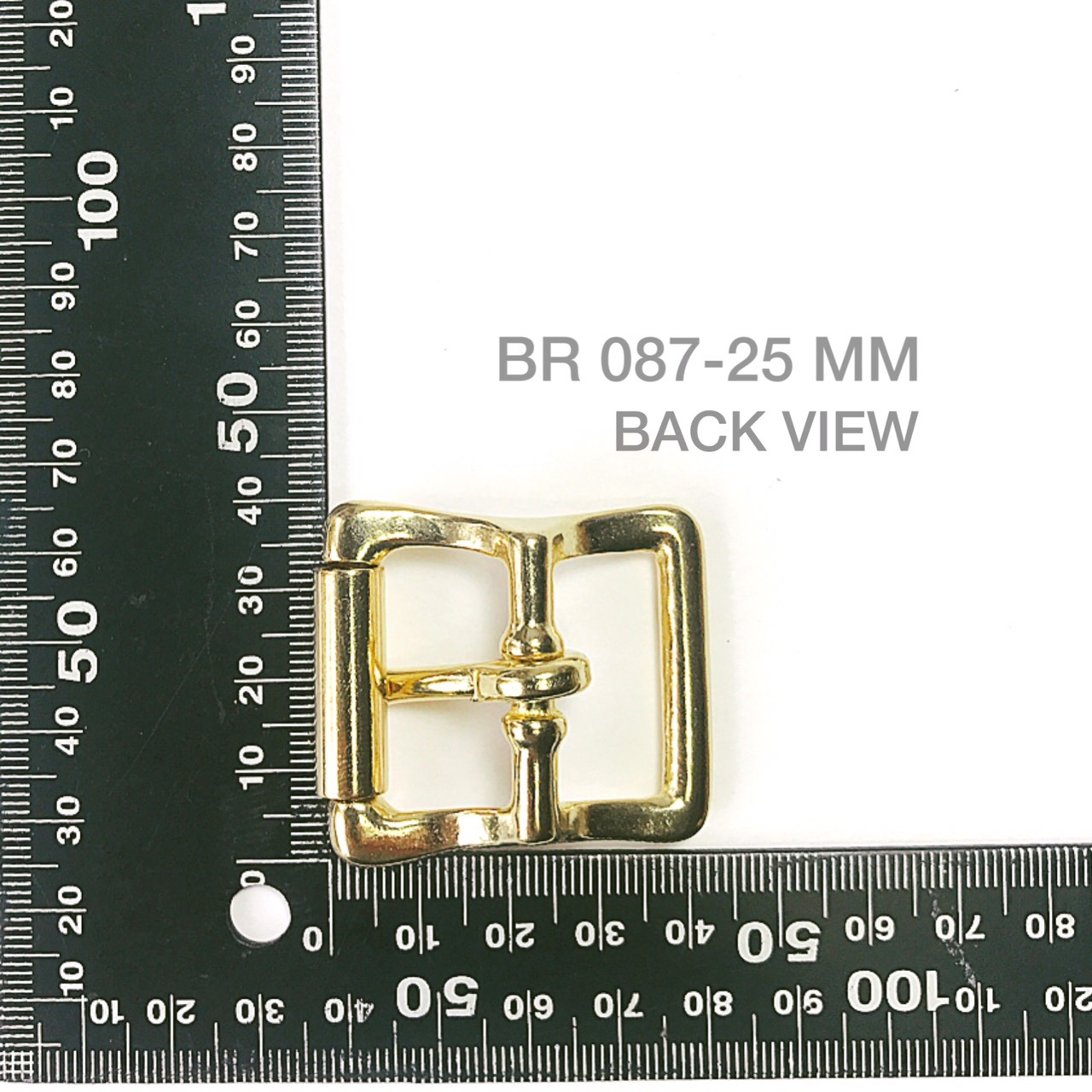 BR087 หัวเข็มขัดปรับสายกระเป๋า อะไหล่กระเป๋า อุปกรณ์ทองเหลืองแท้ อุปกรณ์งานหนัง leatherbrass**ราคาต่อชิ้น**