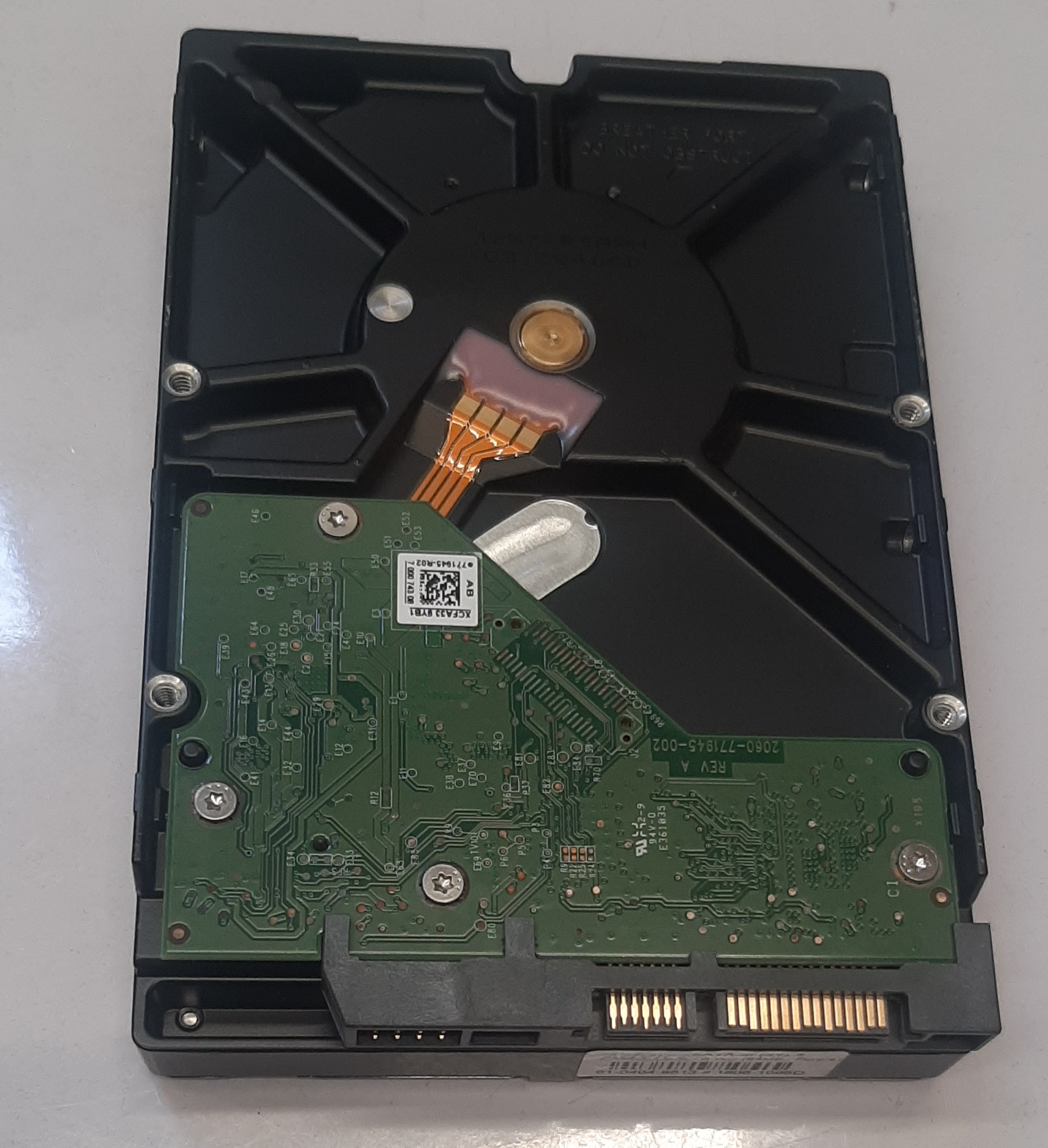 WD Purple 3TB SATA 3.5 6Gbps 7200RPM สภาพดี ฮาร์ดดิสมือสอง ประกันร้าน 1 เดือน