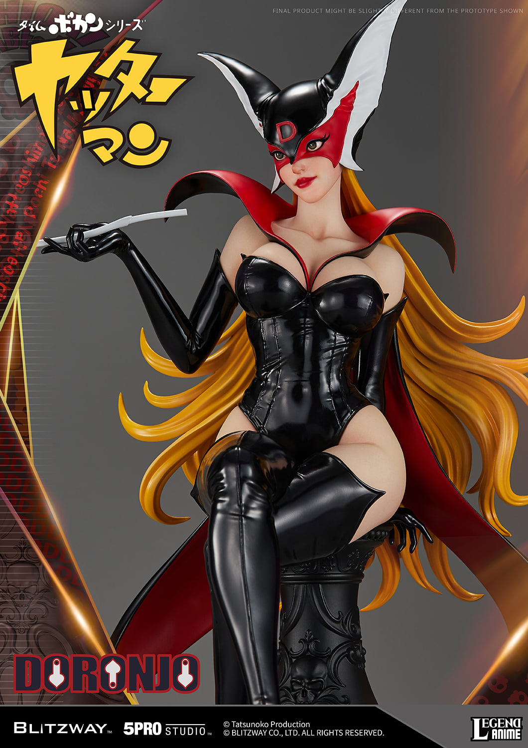 [สั่งจอง]Blitzway x 5PRO STUDIO 5PRO-LA-70301 1/4 : Time Bokan Series: Yattaman – DORONJO