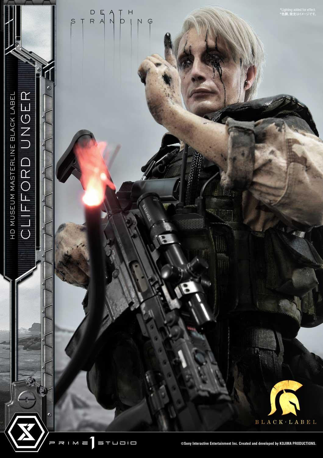 [สั่งจอง]Prime 1 Studio HDMMBLDS-02: Clifford Unger (Death Stranding) Black Label Version