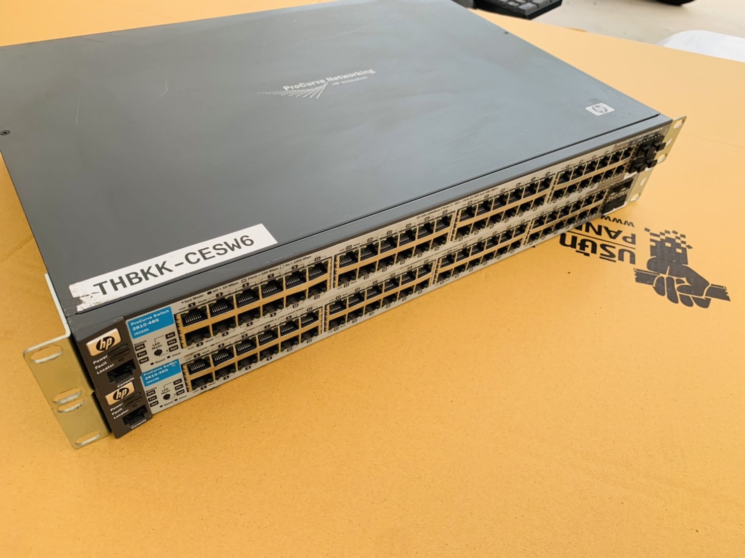 สวิตช์ HP 2810-48G Switch (J9022A) 44-Port 10/100/1000Base-T + 4-port สินค้ามือสอง มีประกัน