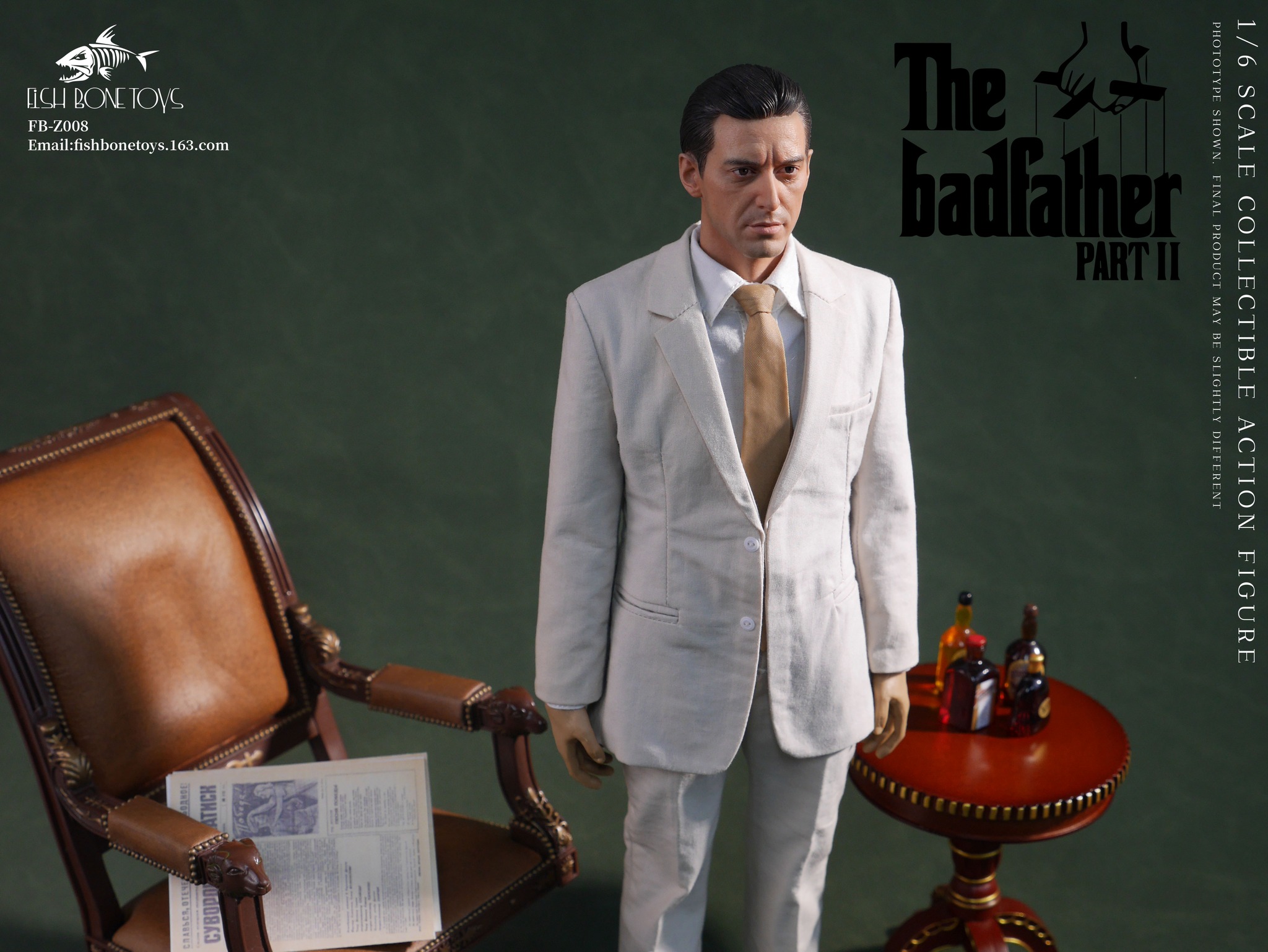 [สั่งจอง]Fish bonetoys No: fb-z008 1/6 : Godfather II Mike