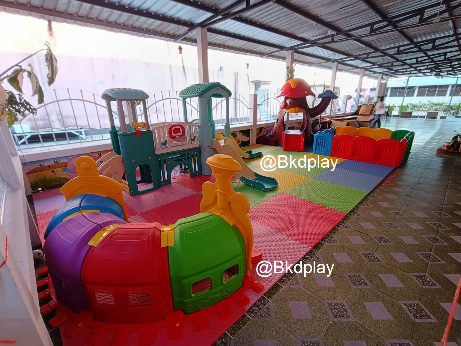 แผ่นโฟมปูพื้นกันกระแทก จิ๊กซอ EVA (งานนำเข้า) 20 มล 100x100 หนา2 ซม. ,แผ่นกันกระแทก,แผ่นโฟมปูพื้น, โฟมปูพื้น,จิ๊กซอว์ปูพื้น, แผ่นรองคลาน สำหรับเครื่องเล่นสนามในร่ม ห้องเด็กเล่น พร้อมส่ง ราคาโรงงาน