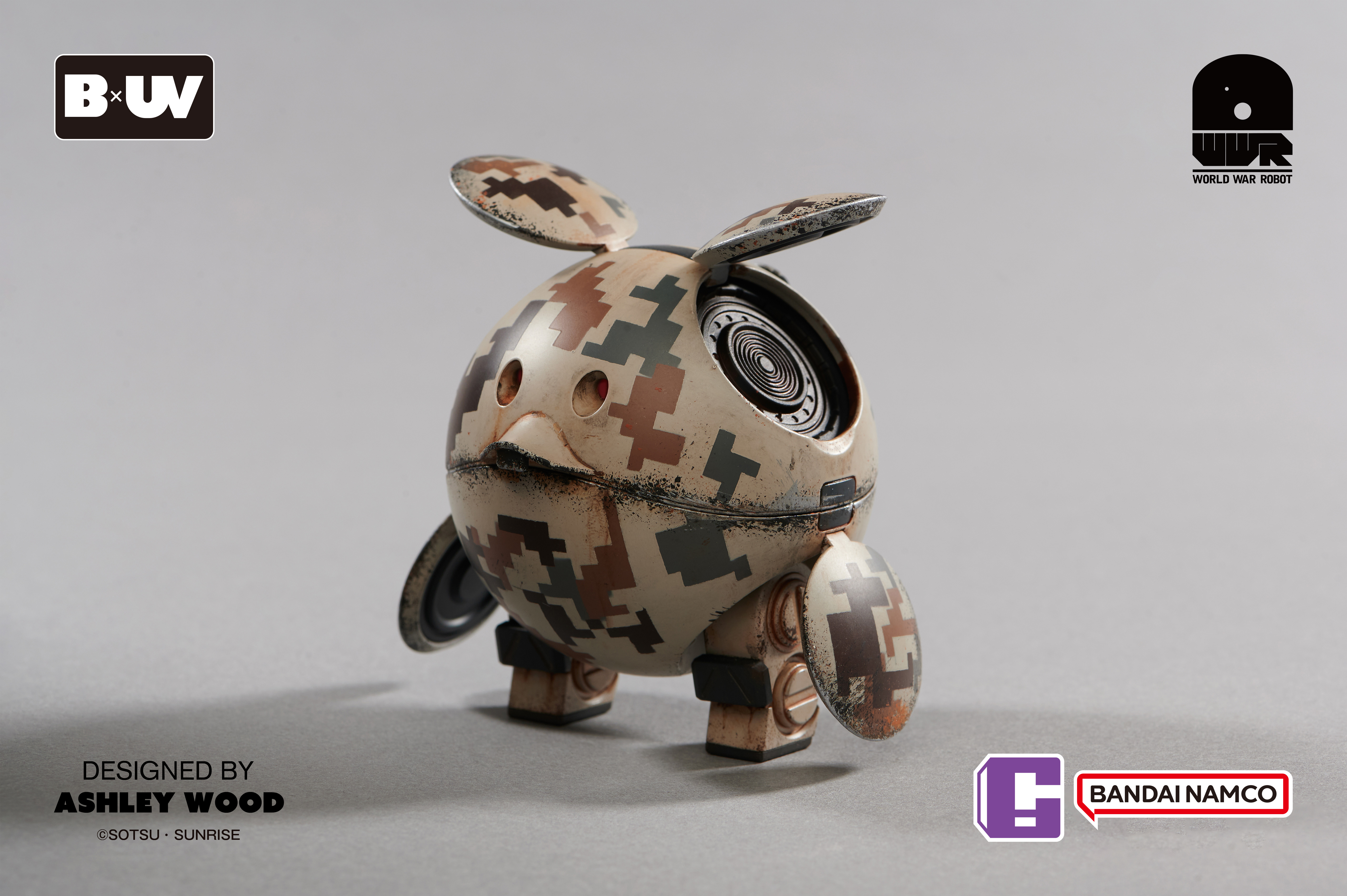 [พร้อมส่ง] BANDAI X UNDERVERSE cobranded Blind Box Vol.2 GUNDAM HARO × SQUARE2