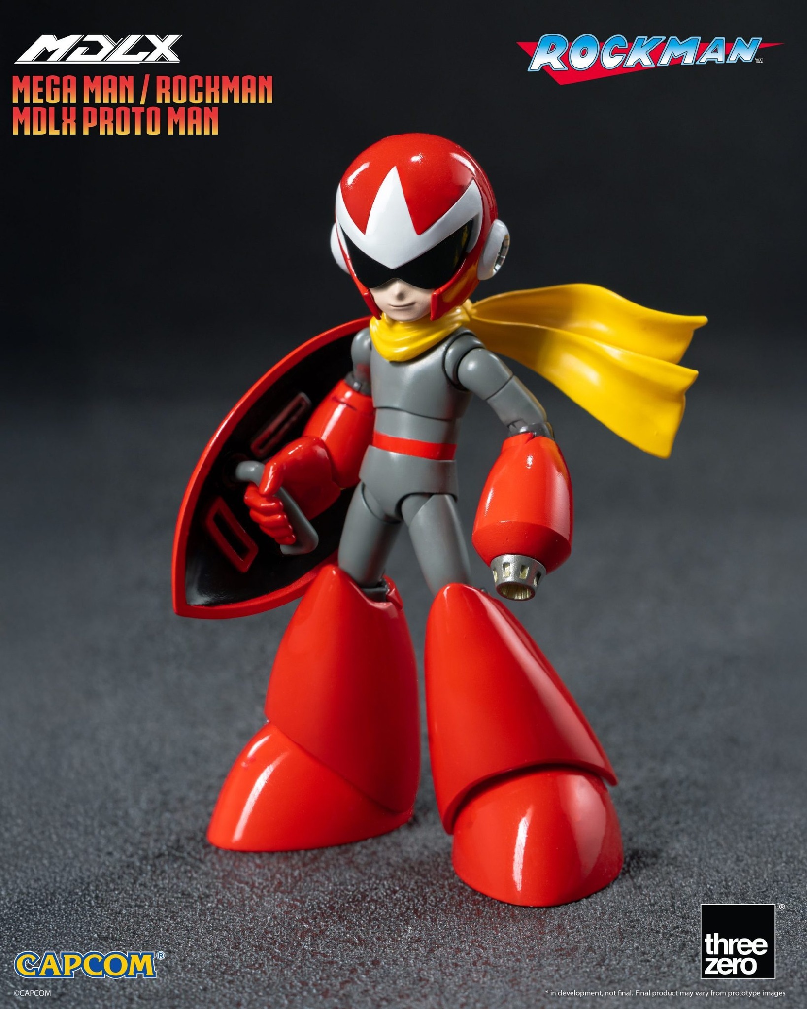 [สั่งจอง] Threezero : Mega Man MDLX - Proto Man (10.3 cm)