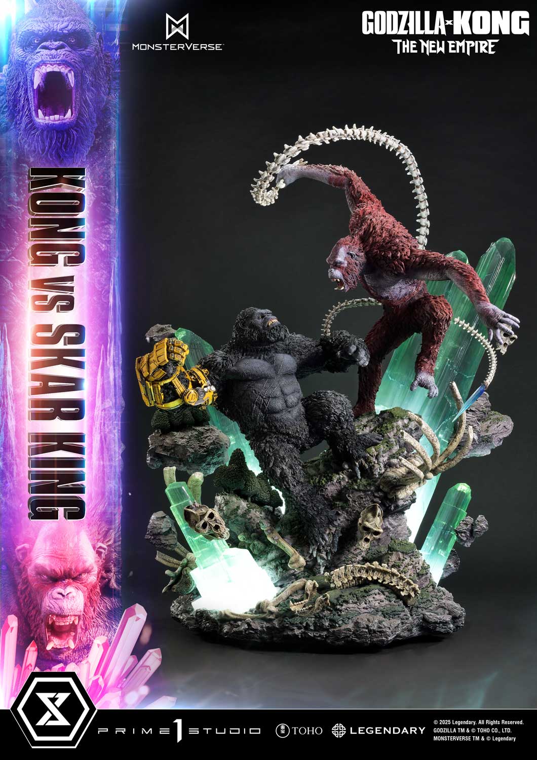 [สั่งจอง]Prime 1 Studio UDMGXK-02: Kong vs Skar King (Godzilla x Kong: The New Empire)