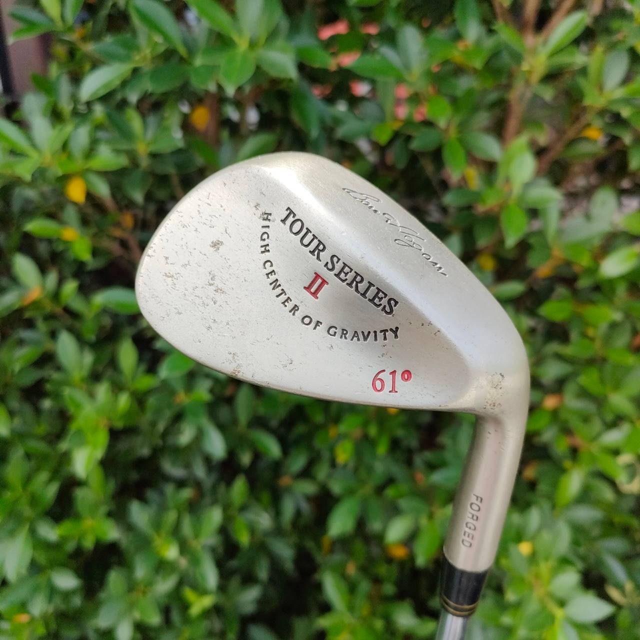 WEDGE TOUR SERIES II FLEX WEDGE องศา 61 วัสดุ FORGED หน้าคม สปินดีมาก ระเบิดทรายดีมาก
