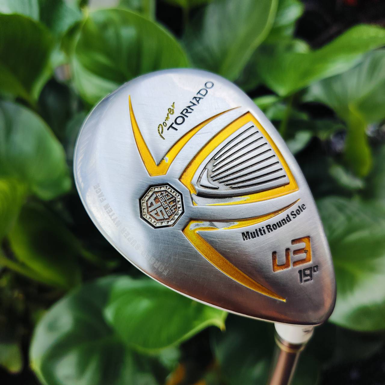 UT - WEDGE KASCO POWER TORNDO องศา 19 ก้าน STABIL SHAFT FLEX S หน้าไม้ SUPER HYTEN เด้งมาก ไม้กอล์ฟพรีเมี่ยมมือสอง ของแท้ By NakaraLuxurious