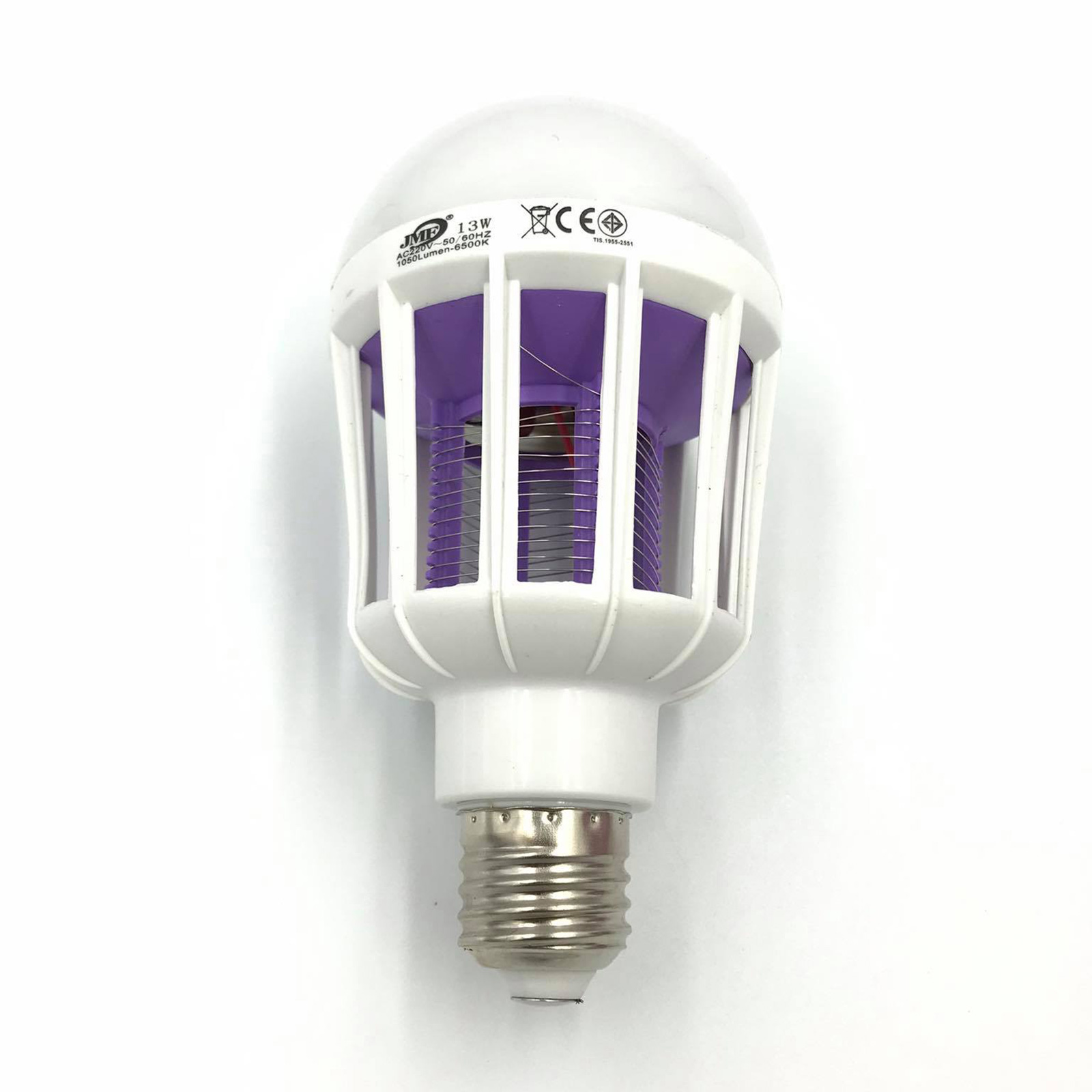 🔥Sale ลดราคา🔥 หลอดไฟ 2in1 JMF รุ่น LED 13W ให้แสงสว่างพร้อมดักแมลง ไฟDaylight ทนทาน ใช้งานได้ยาวนาน ประหยัดพลังงาน