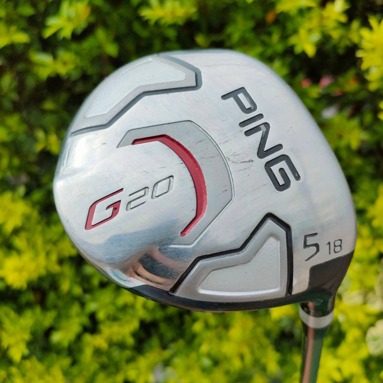FW5 PING G20 องศา 18 ก้าน PING TFC 169 F FLEX R FW PING ถ้าท่านใดลองแล้วจะติดใจ ตีดีมาก ซีรี่ G ตีง่ายมั่นใน ฟาดลงมา เสียงใสปิ๊ง ระยะสดใสแน่นอน ไม้กอล์ฟมือสอง ของแท้ BY NakaraLuxurious