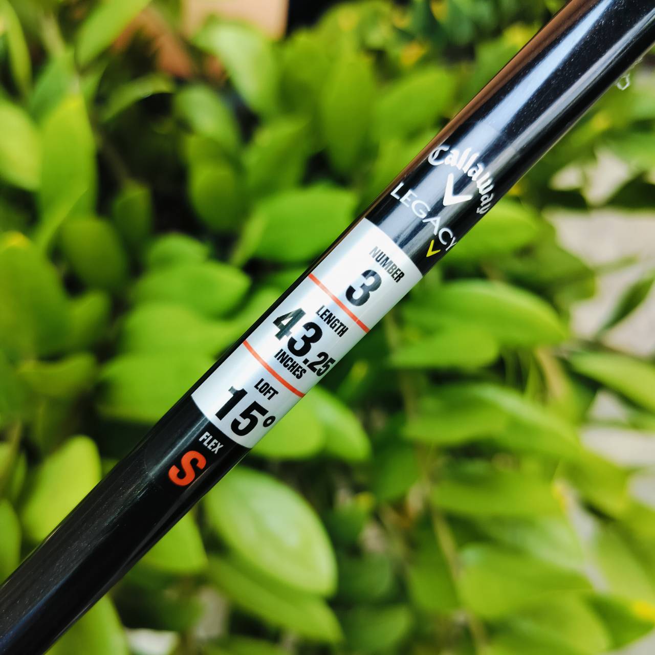 FW3 Callaway LEGACY มือสอง งามๆ ก้าน SPEED AMORPHOUS Z FLEX S เป็นตัว JDM เน้นขายในญี่ปุ่น ท๊อปสุด วัสพรีเมี่ยมสุดของแบรนด์ Callaway ไม้กอล์ฟพรีเมี่ยมมือสอง ของแท้ By NakaraLuxurious