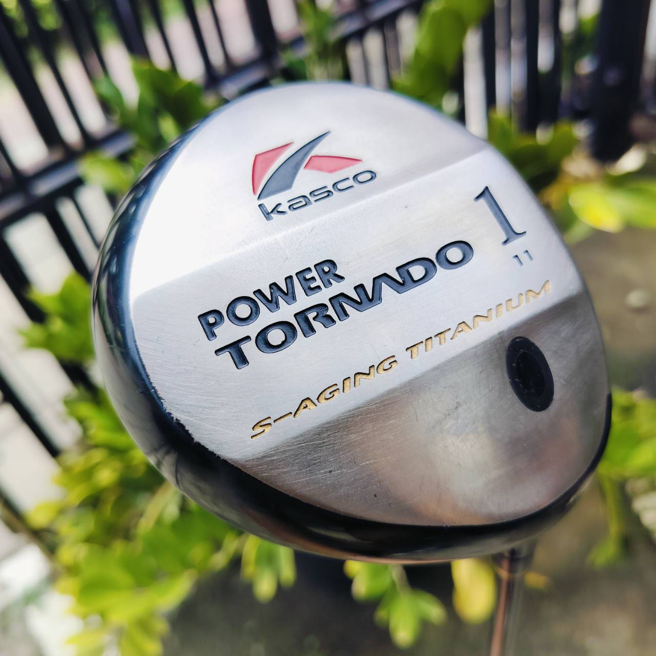Driver KASCO POWER TORNADO S - AGING TITANIUM สภาพสวยเดิม องศา 11 ก้าน POWER TORNADO FLEX R ตีง่ายๆ เสียงเพราะฟีลลิ่งดี MADE IN JAPAN ไม้กอล์ฟพรีเมี่ยมมือสอง ของแท้ By NakaraLuxurious