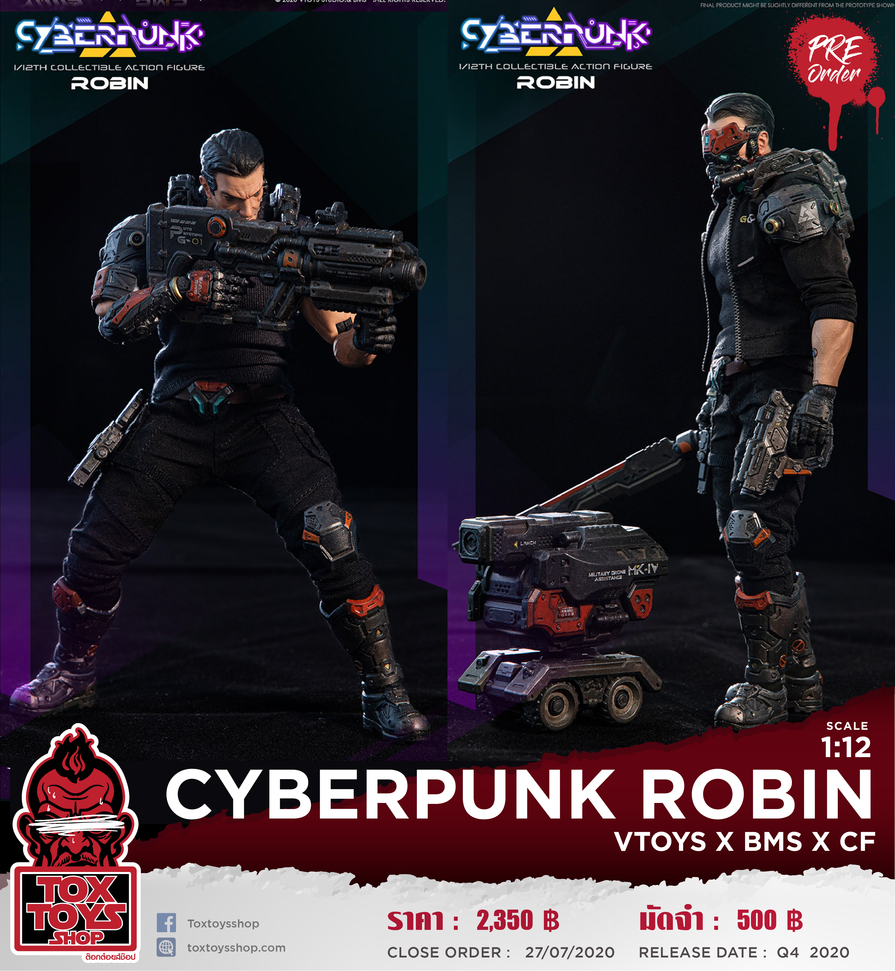 [สั่งจอง] VTOYS X BMS X CF 1/12 : Cyberpunk Robin Deluxe Ver.