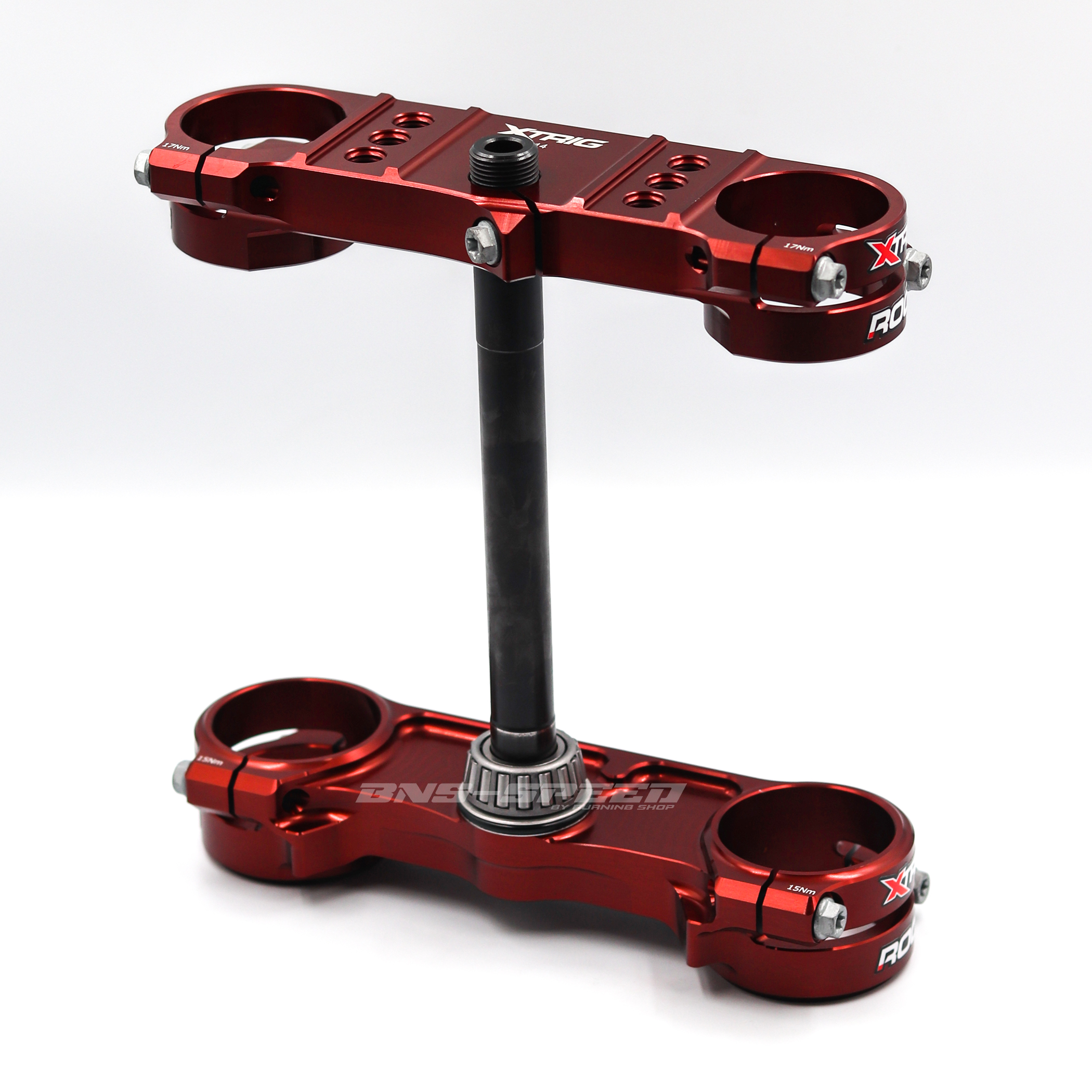 แผงคอ Xtrig ROCS Tech Triple Clamp Kit KTM 85SX, HQV TC85, GASGAS MC85 - Xtrig-brown