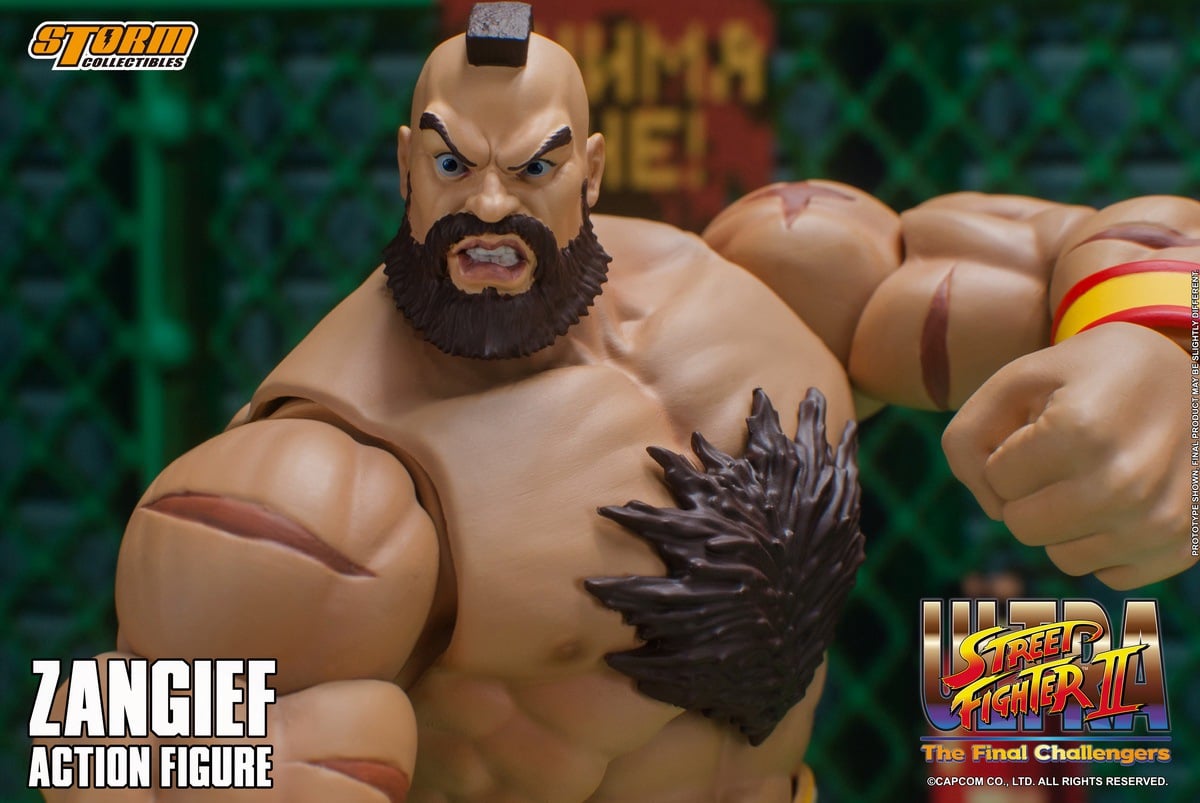[สั่งจอง]Storm Toys CPSF22 1/12 : ULTRA STREET FIGHTER II - ZANGIEF
