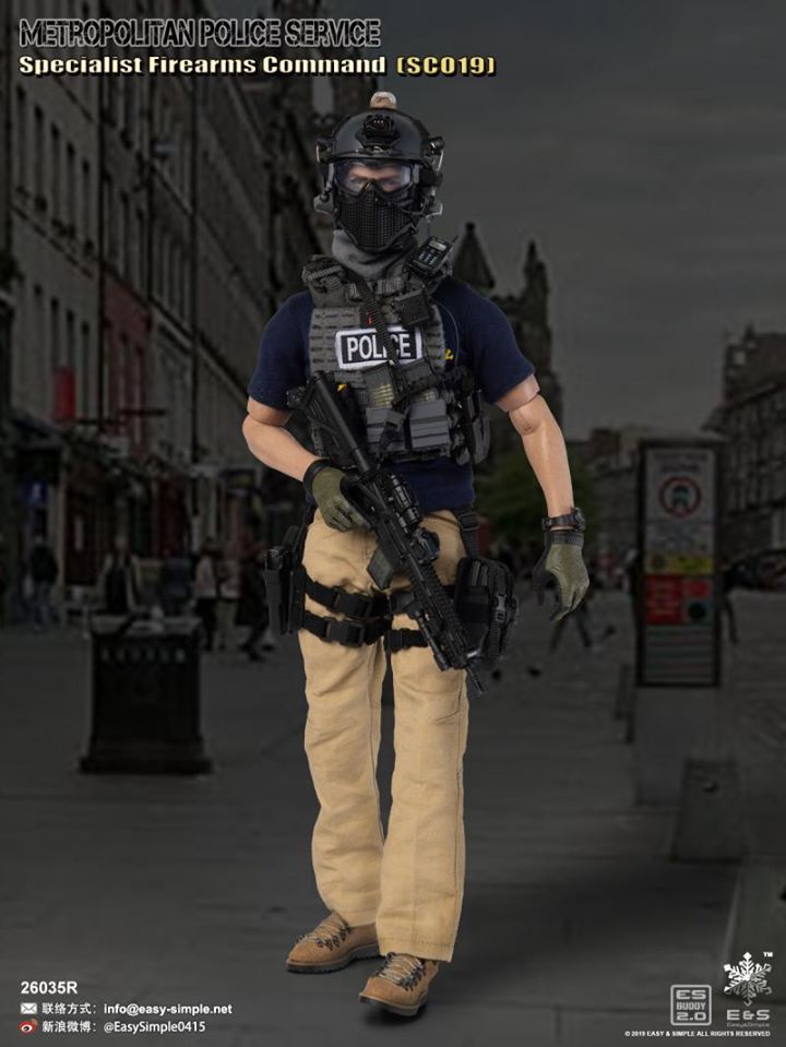 [สั่งจอง]Easy&Simple 26035R British Specialist Firearms Command SCO19 2019 Ver.