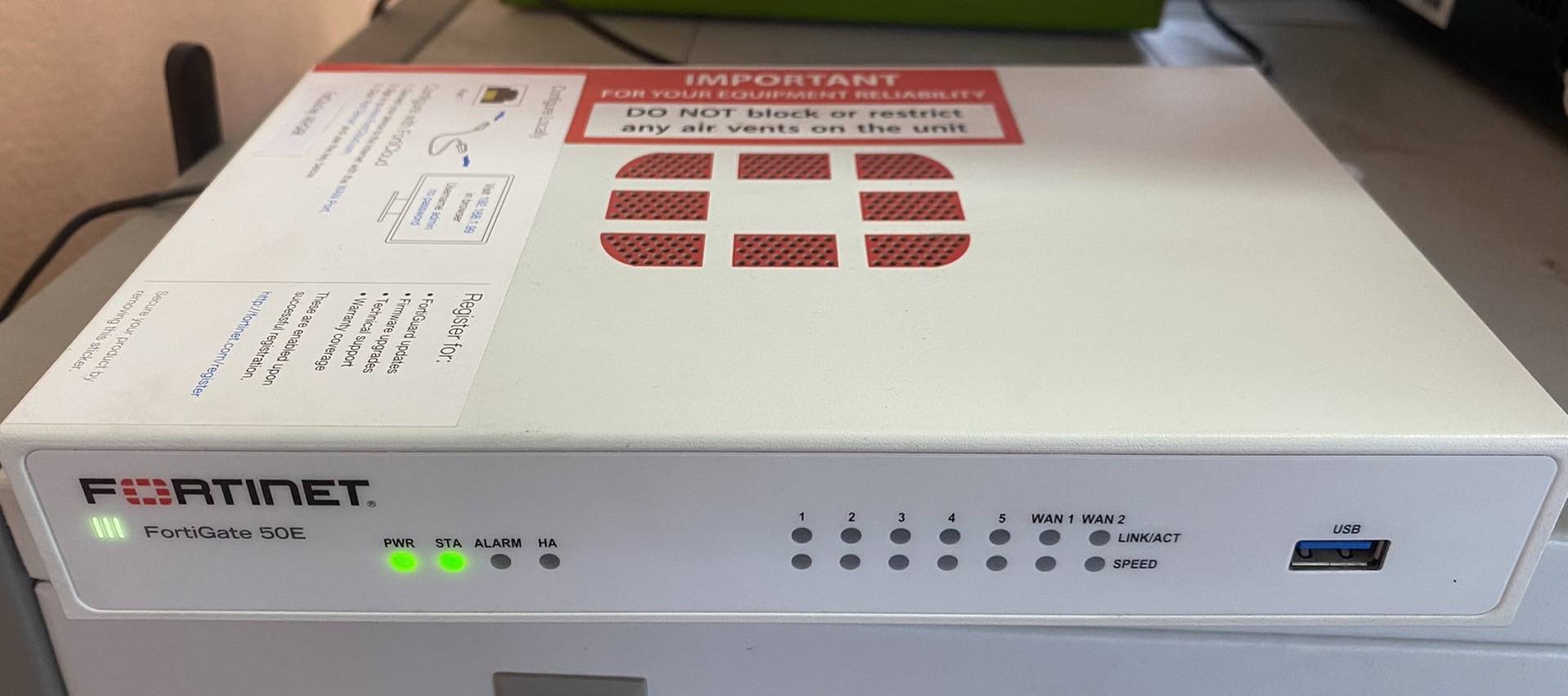 Fortinet FortiGate 50E